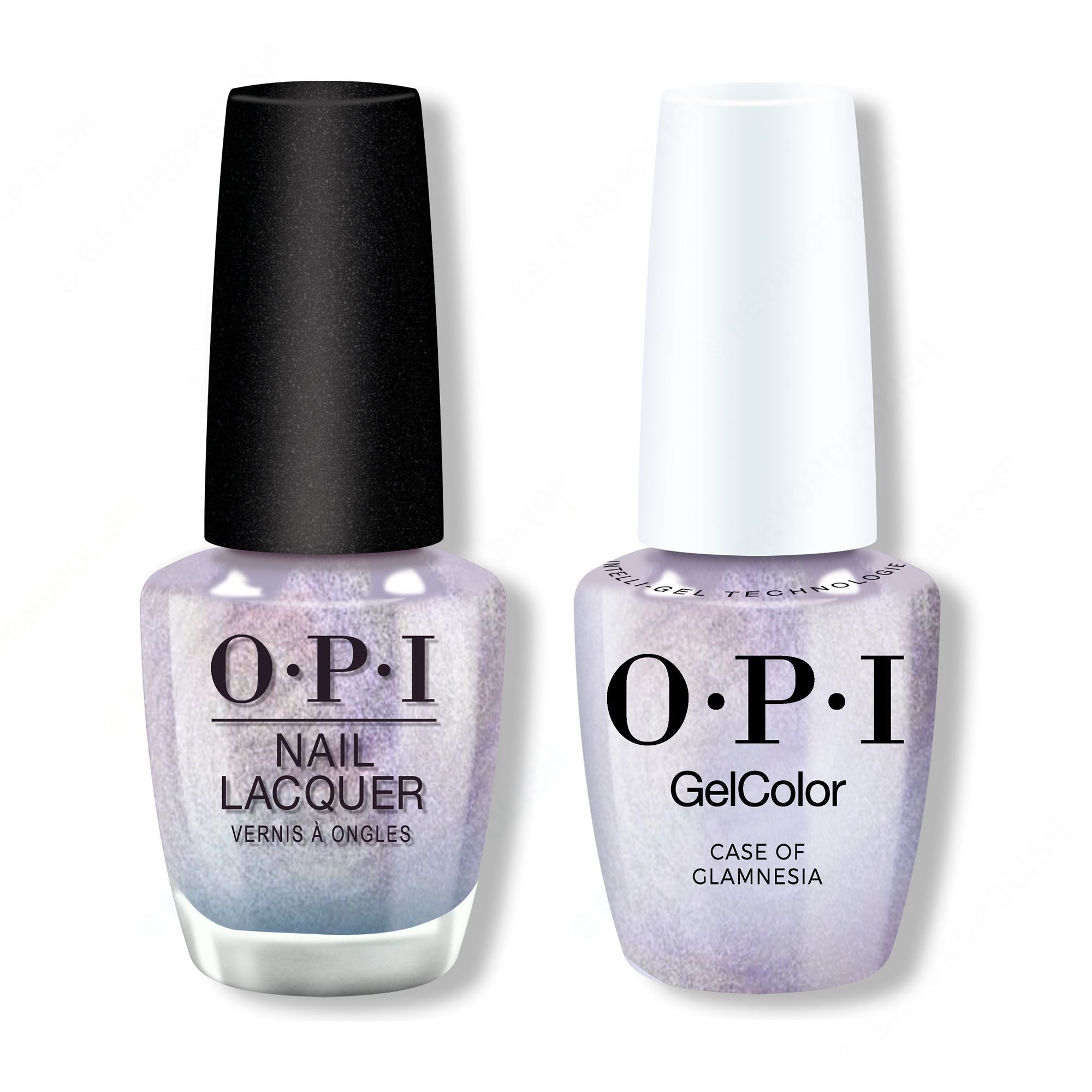 OPI - Gel & Lacquer Intelli-Gel Combo - Case of Glamnesia - Professional Care