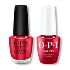 OPI - Gel & Lacquer Intelli-Gel Combo - Chick Flick Cherry 0.5 Oz - Professional Care