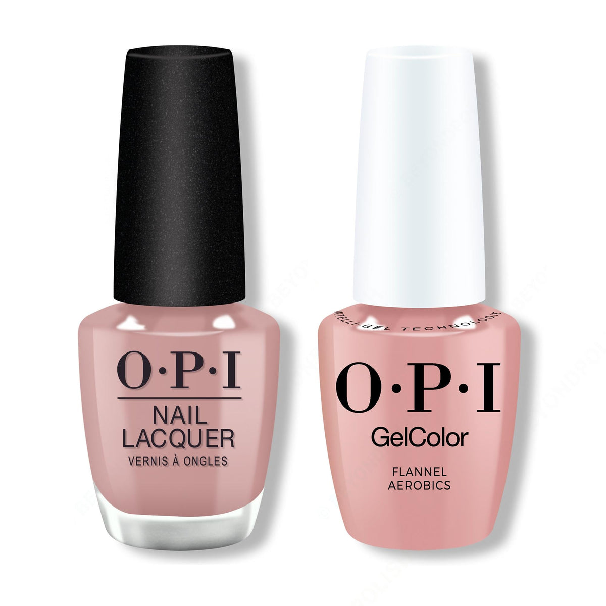 OPI - Gel & Lacquer Intelli-Gel Combo - Flannel Aerobics - Professional Care