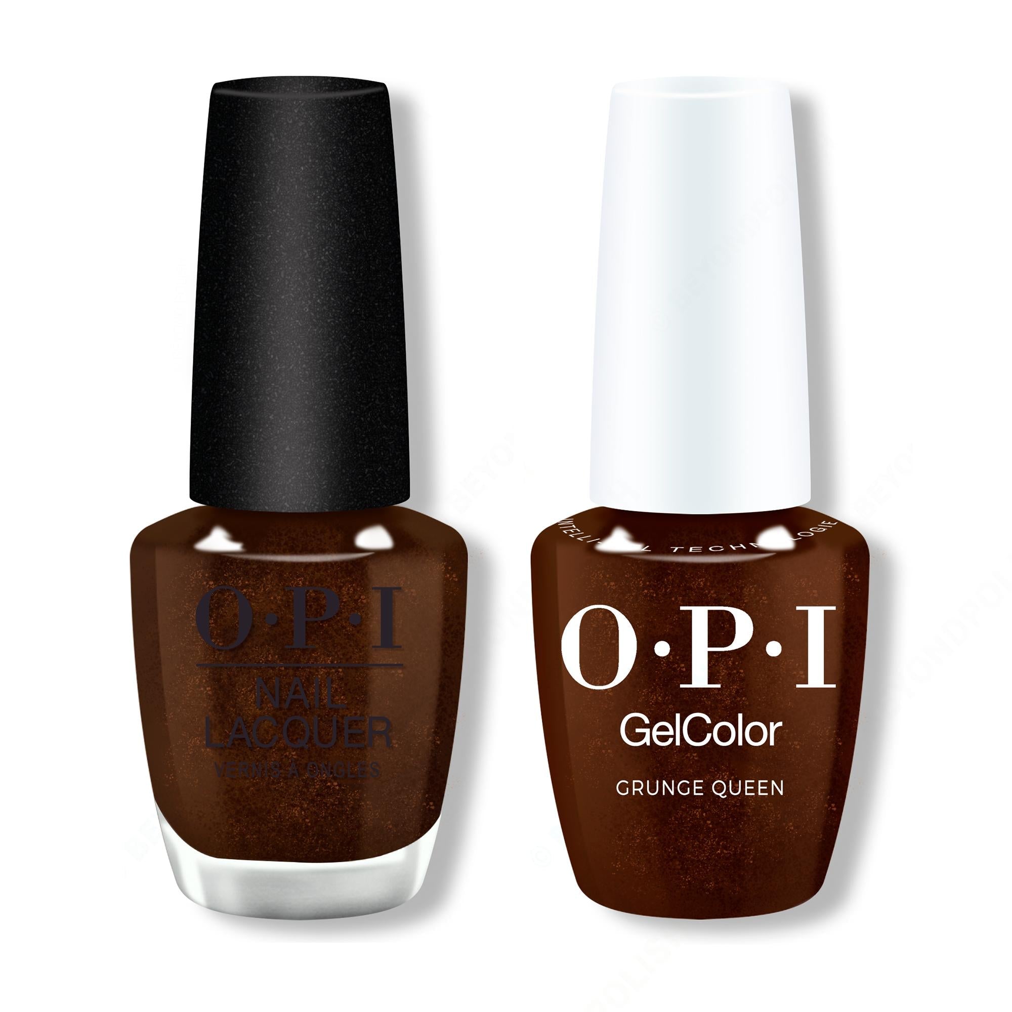 OPI - Gel & Lacquer Intelli-Gel Combo - Grunge Queen - Professional Care