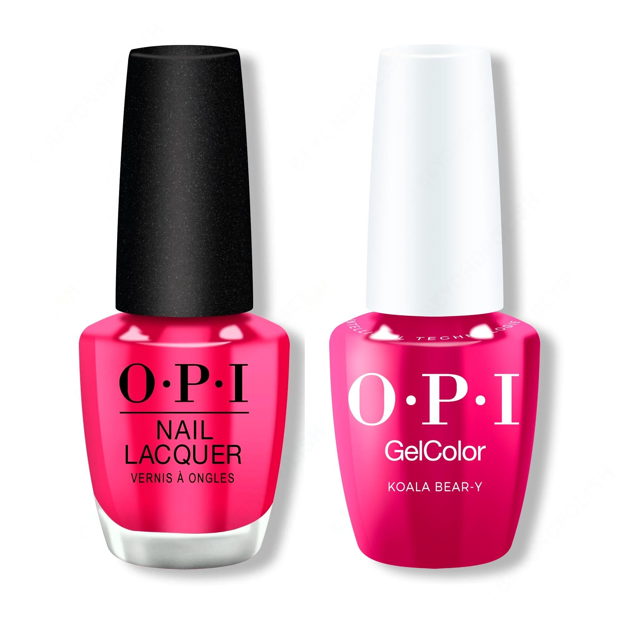 OPI - Gel & Lacquer Intelli-Gel Combo - Koala Bear-Y 0.5 Oz