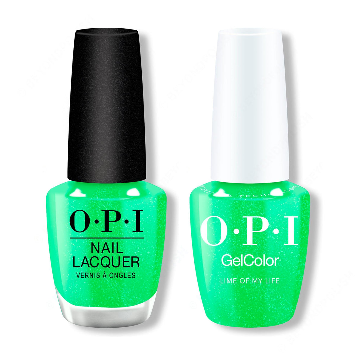OPI - Gel & Lacquer Intelli-Gel Combo - Lime of My Life - Professional Care
