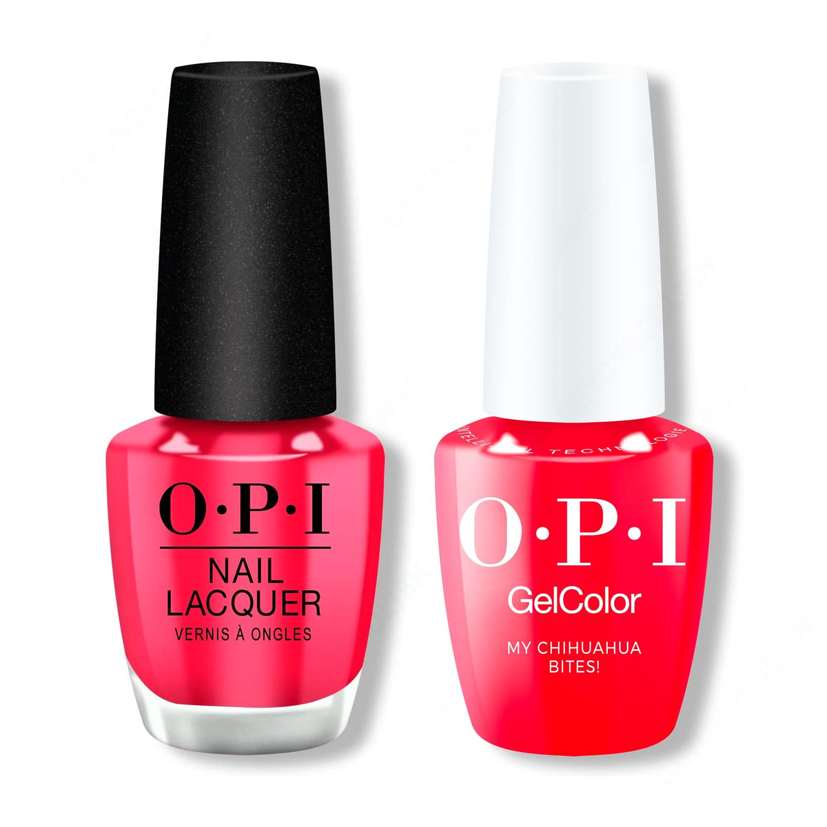 OPI - Gel & Lacquer Intelli-Gel Combo - My Chihuahua Bites 0.5 Oz - Professional Care