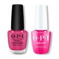 OPI - Gel & Lacquer Intelli-Gel Combo - No Turning Back From Pink Street 0.5 Oz - Professional Care