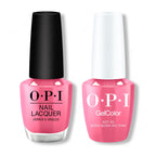 OPI - Gel & Lacquer Intelli-Gel Combo - Not So Bora-Bora-Ing Pink 0.5 Oz - Professional Care