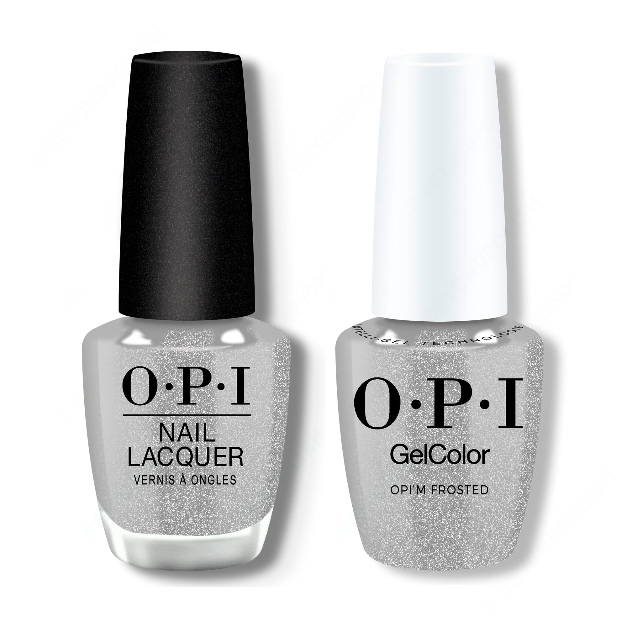 OPI - Gel & Lacquer Intelli-Gel Combo - OPI'm Frosted