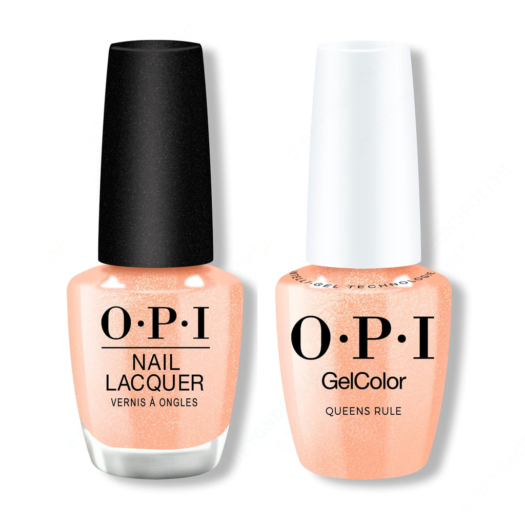 OPI - Gel & Lacquer Intelli-Gel Combo - Queens Rule - OPIcons Spring 2026 - Professional Care