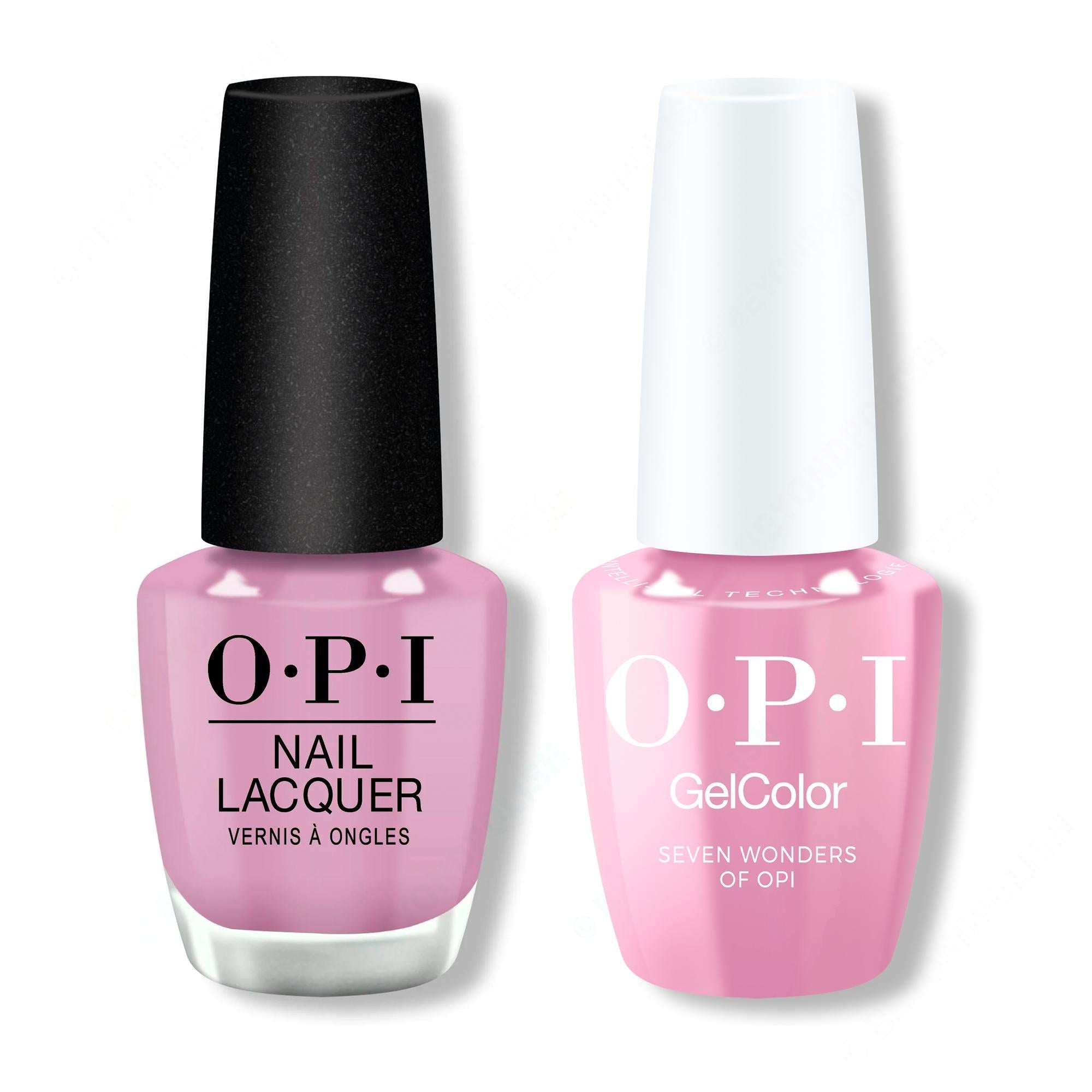 OPI - Gel & Lacquer Intelli-Gel Combo - Seven Wonders Of Opi 0.5 Oz