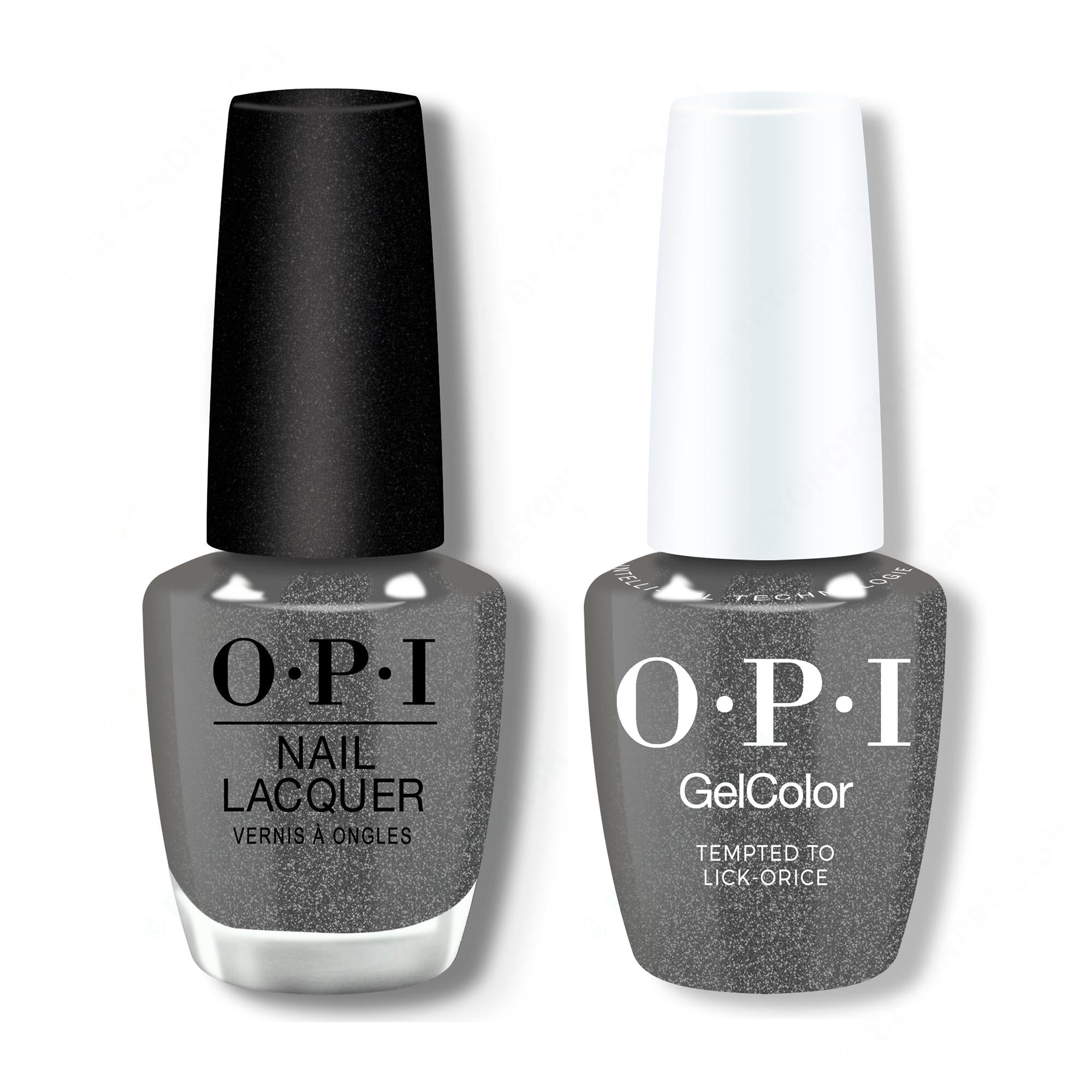 OPI - Gel & Lacquer Intelli-Gel Combo - Tempted to Lick-orice