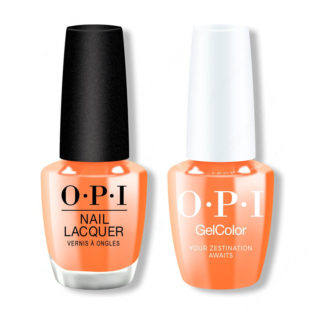 OPI - Gel & Lacquer Intelli-Gel Combo - Your Zestination Awaits - Professional Care