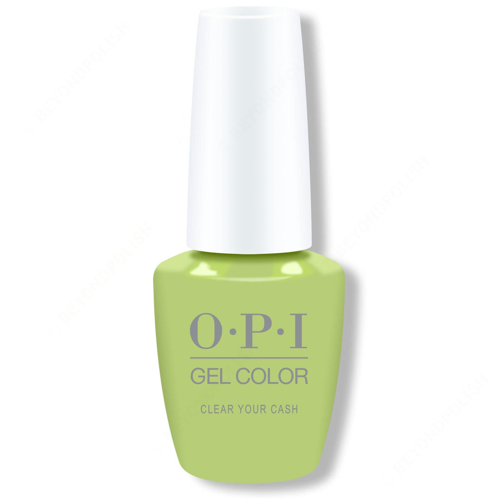 OPI GelColor - Clear Your Cash - Professional Care