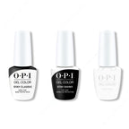 OPI GelColor Combo - Stay Classic Base, Shiny Top & Alpine Snow - Professional Care