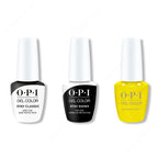 OPI GelColor Combo - Stay Classic Base, Shiny Top & Bee Unapologetic - Professional Care