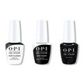 OPI GelColor Combo - Stay Classic Base, Shiny Top & Cave The Way - Professional Care