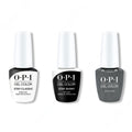 OPI GelColor Combo - Stay Classic Base, Shiny Top & Clean Slate - Professional Care