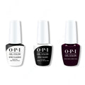 OPI GelColor Combo - Stay Classic Base, Shiny Top & Good Girls Gone Plaid - Professional Care