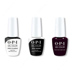 OPI GelColor Combo - Stay Classic Base, Shiny Top & Good Girls Gone Plaid - Professional Care