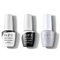 OPI GelColor Combo - Stay Classic Base, Shiny Top & Halo There - Professional Care