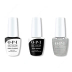 OPI GelColor Combo - Stay Classic Base, Shiny Top & I Cancer-tainly Shine - Professional Care