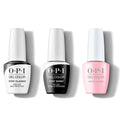 OPI GelColor Combo - Stay Classic Base, Shiny Top & I Meta My Soulmate - Professional Care
