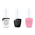 OPI GelColor Combo - Stay Classic Base, Shiny Top & I Quit My Day Job - Professional Care