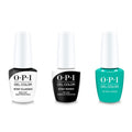 OPI GelColor Combo - Stay Classic Base, Shiny Top & I'm Yacht Leaving - Professional Care