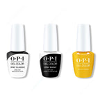OPI GelColor Combo - Stay Classic Base, Shiny Top & Metallic Rewind