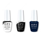OPI GelColor Combo - Stay Classic Base, Shiny Top & Midnight Mantra - Professional Care