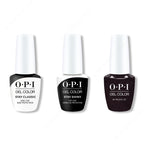 OPI GelColor Combo - Stay Classic Base, Shiny Top & My Private Jet - Professional Care