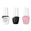 OPI GelColor Combo - Stay Classic Base, Shiny Top & (P)Ink on Canvas - Professional Care
