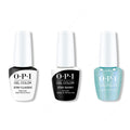 OPI GelColor Combo - Stay Classic Base, Shiny Top & Pisces The Future - Professional Care