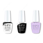 OPI GelColor Combo - Stay Classic Base, Shiny Top & Put On Something Ice - Professional Care
