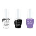 OPI GelColor Combo - Stay Classic Base, Shiny Top & Skate to the Party - Professional Care
