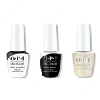 OPI GelColor Combo - Stay Classic Base, Shiny Top & Snow Holding Back - Professional Care