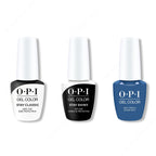 OPI GelColor Combo - Stay Classic Base, Shiny Top & Suzi Takes A Sound Bath - Professional Care