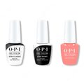 OPI GelColor Combo - Stay Classic Base, Shiny Top & Suzi is My Avatar - Professional Care