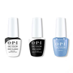 OPI GelColor Combo - Stay Classic Base, Shiny Top & *Verified* - Professional Care