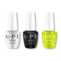 OPI GelColor Combo - Super Base, Super Gloss Top & Hello Kindness - Professional Care