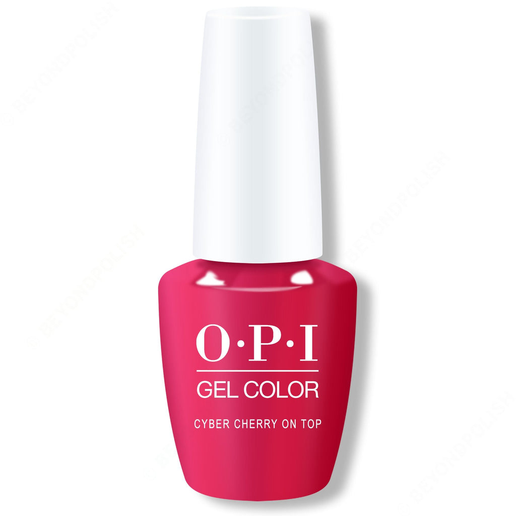 OPI GelColor - Cyber Cherry on Top 0.5 oz - Professional Care