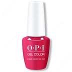 OPI GelColor - Cyber Cherry on Top 0.5 oz - Professional Care