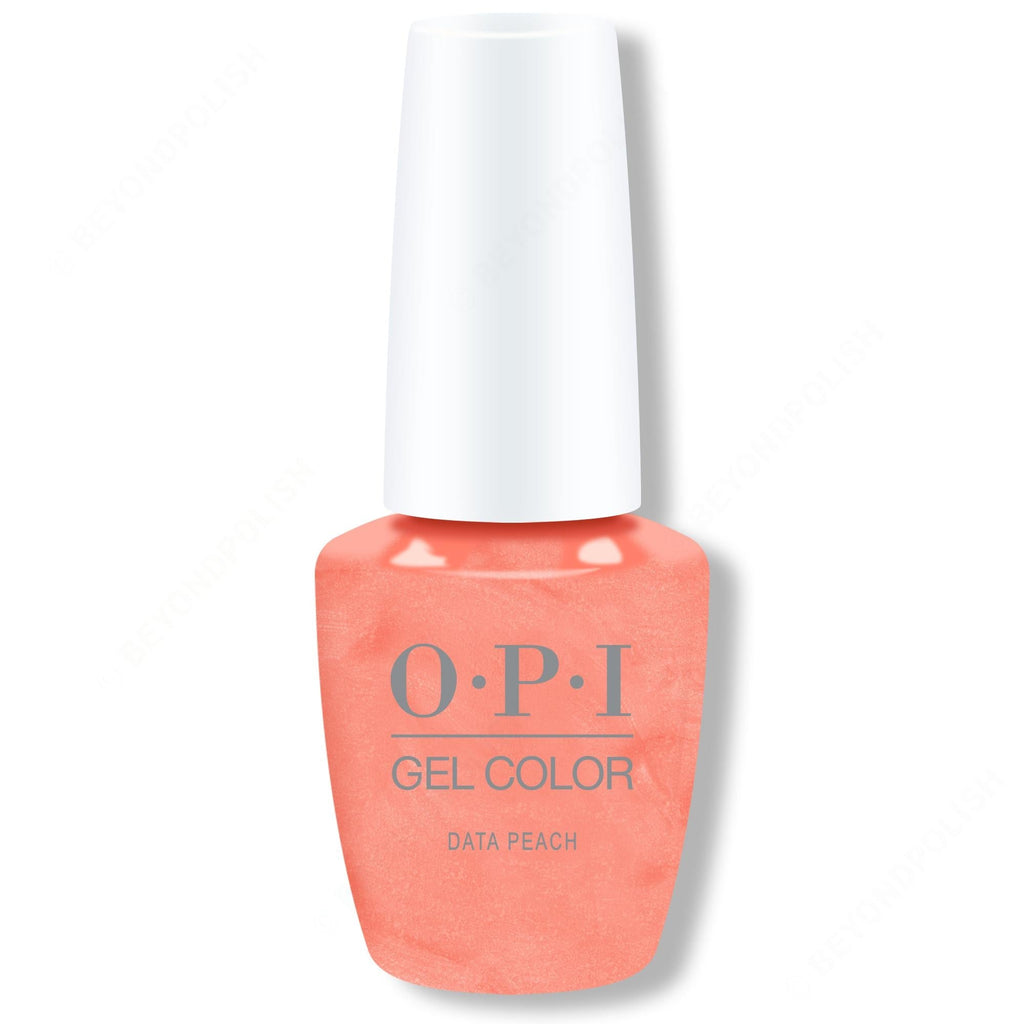 OPI GelColor - Data Peach 0.5 oz - Professional Care