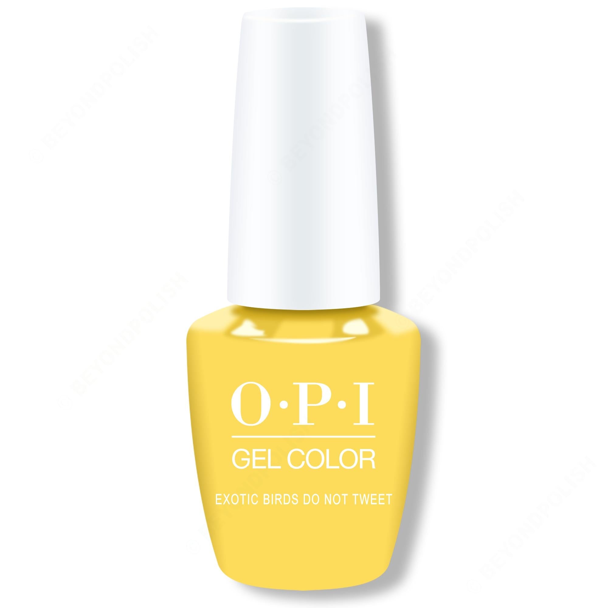 OPI GelColor - Exotic Birds Do Not Tweet 0.5 oz - Professional Care