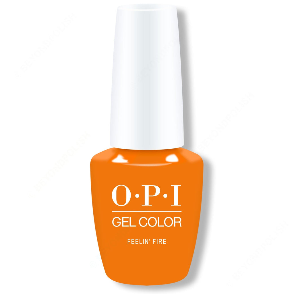 OPI GelColor - Feelin' Fire 0.5 oz - Professional Care