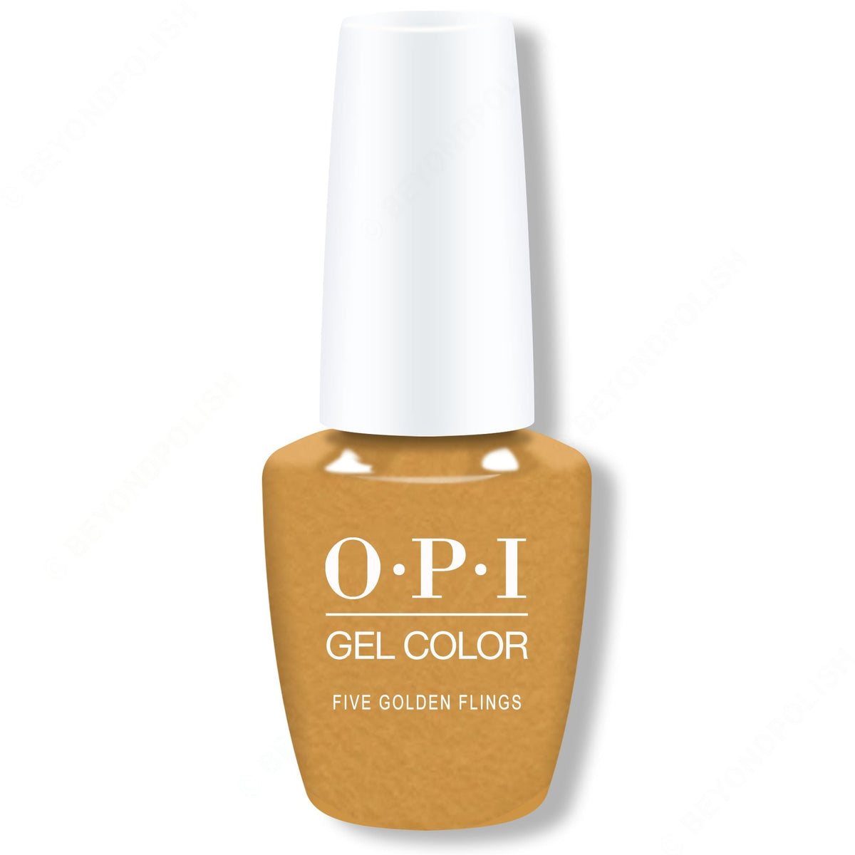 OPI GelColor - Five Golden Flings 0.5 oz - Professional Care