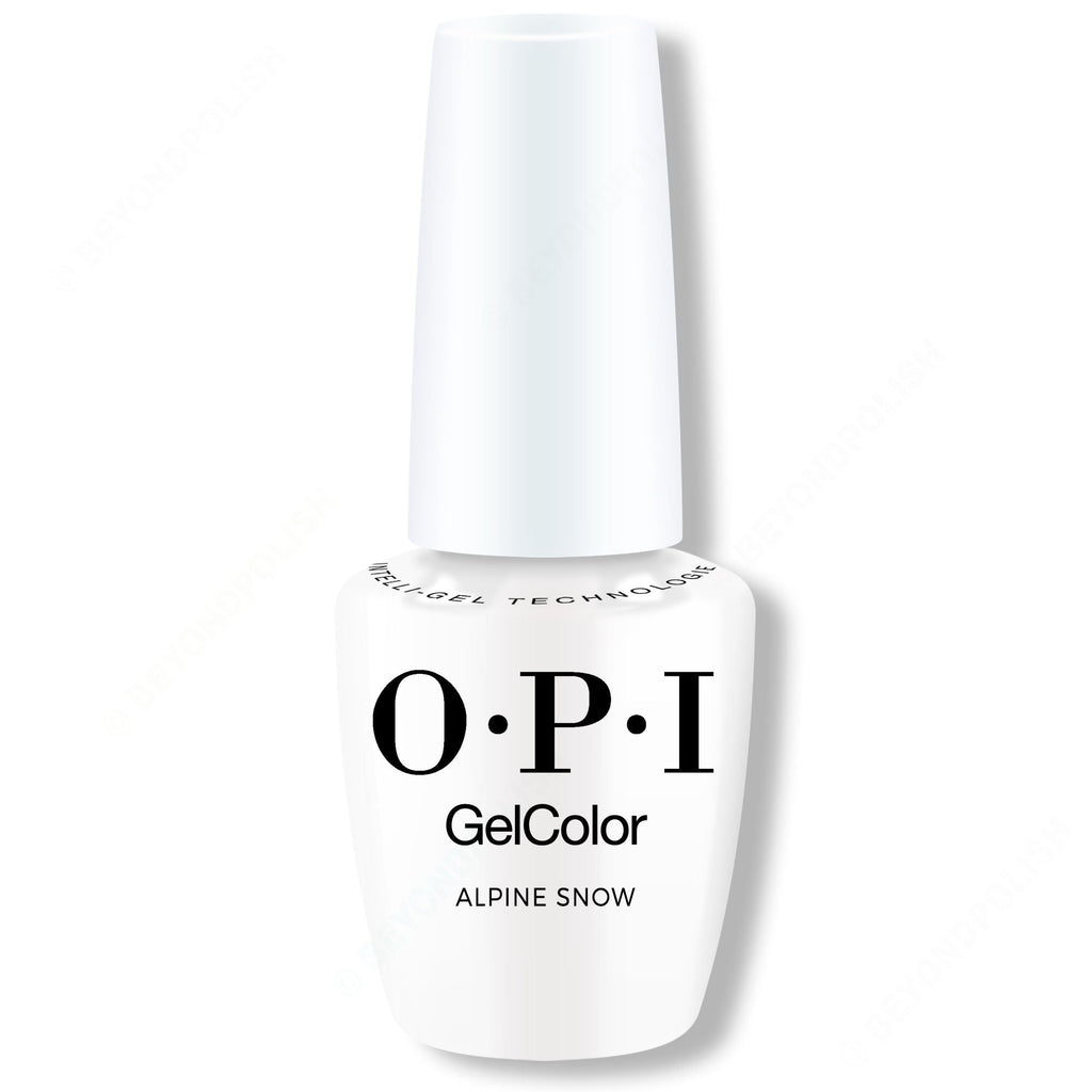OPI GelColor Intelli-Gel - Alpine Snow 0.5 oz - Professional Care