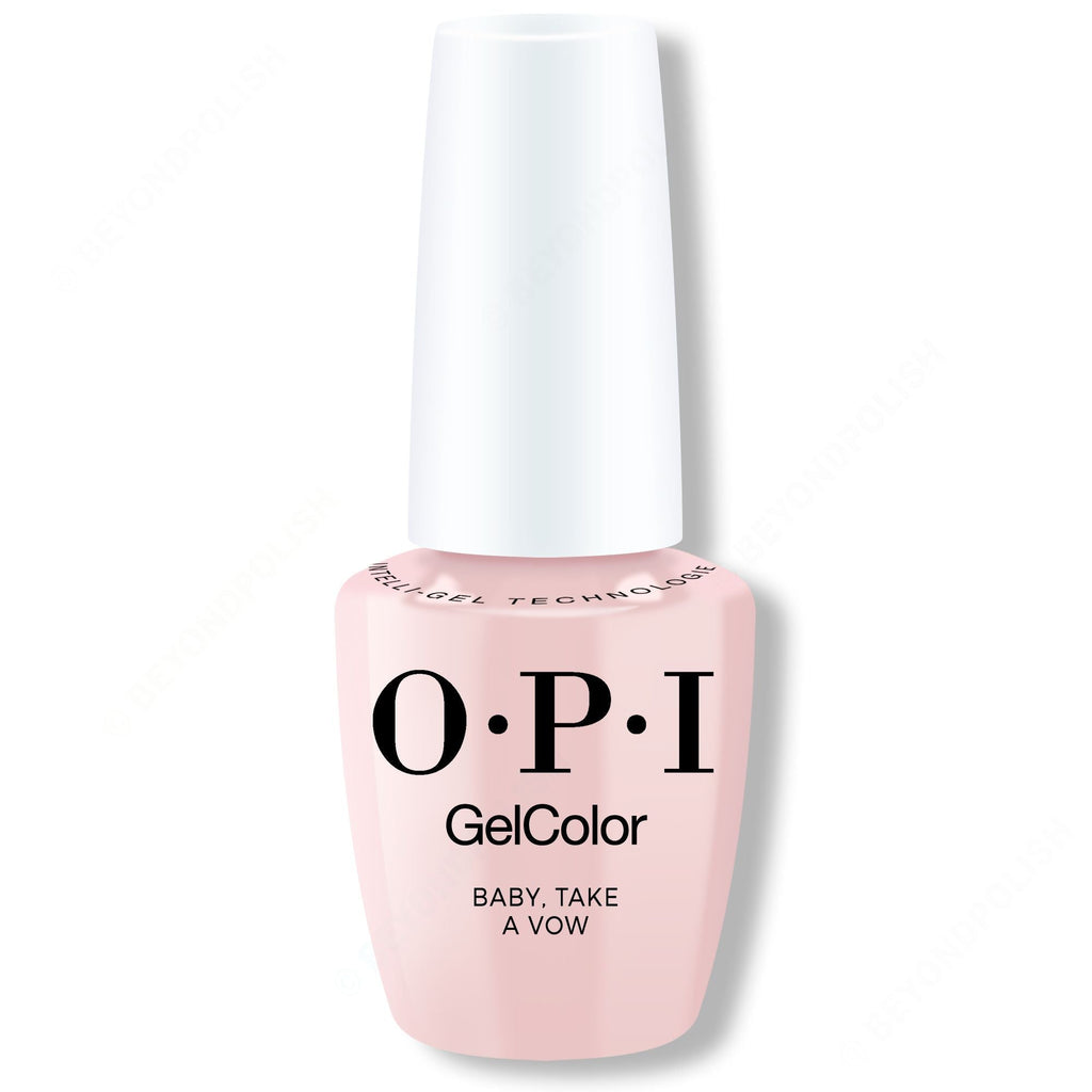 OPI GelColor Intelli-Gel - Baby, Take a Vow 0.5 oz - Professional Care