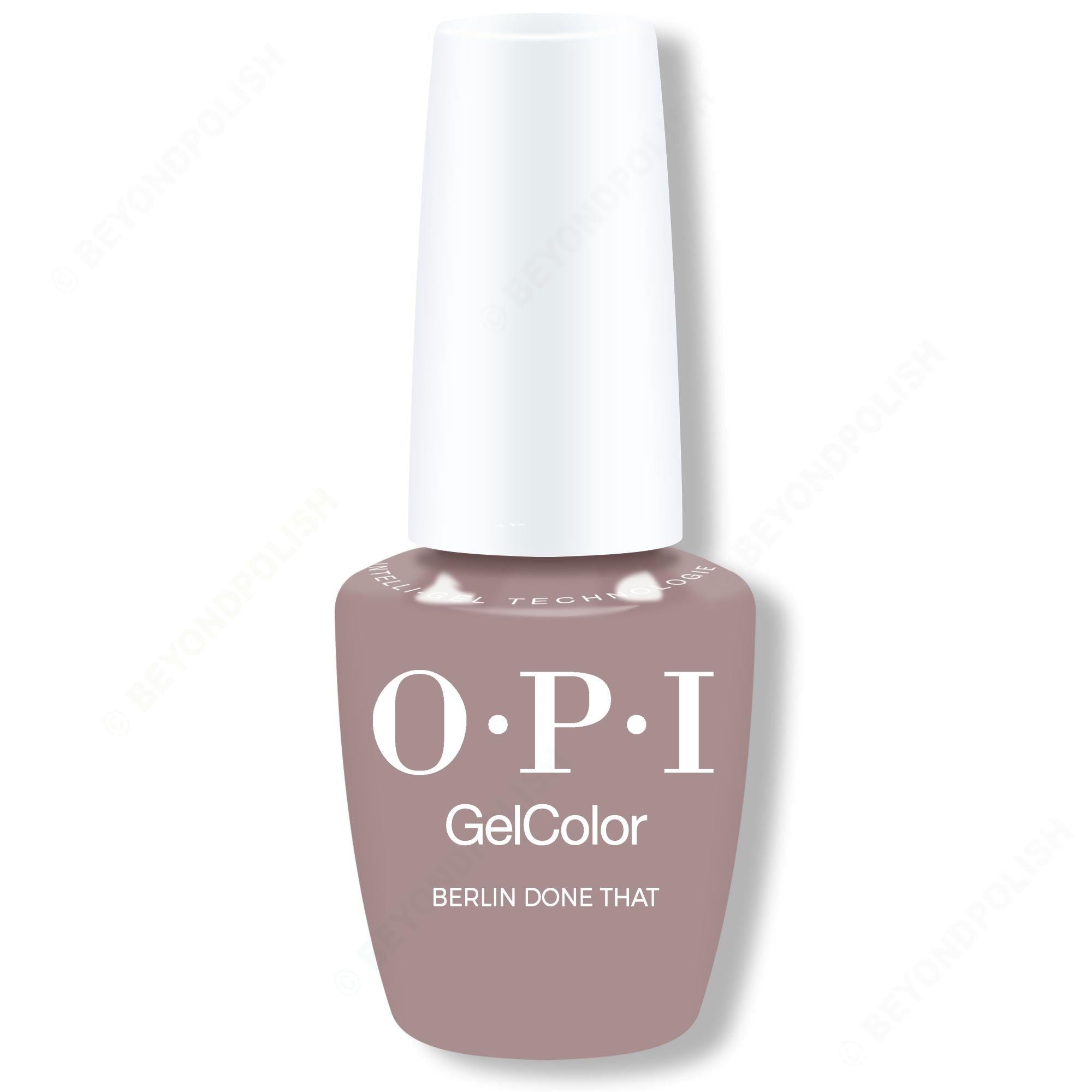 OPI GelColor Intelli-Gel - Berlin Done That 0.5 oz - Professional Care