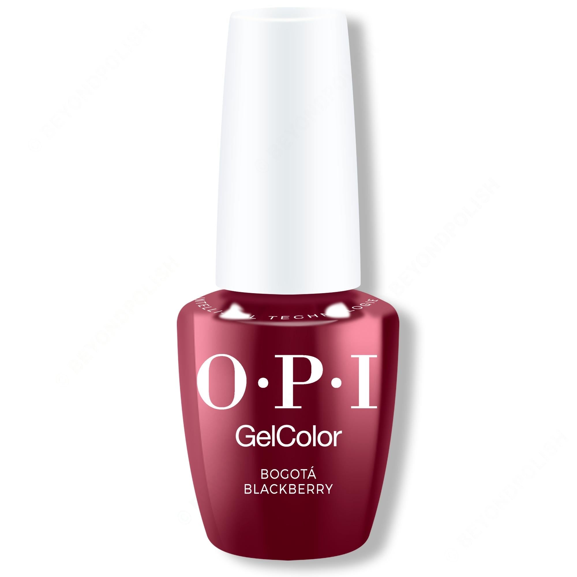 OPI GelColor Intelli-Gel - Bogota Blackberry 0.5 Oz - Professional Care