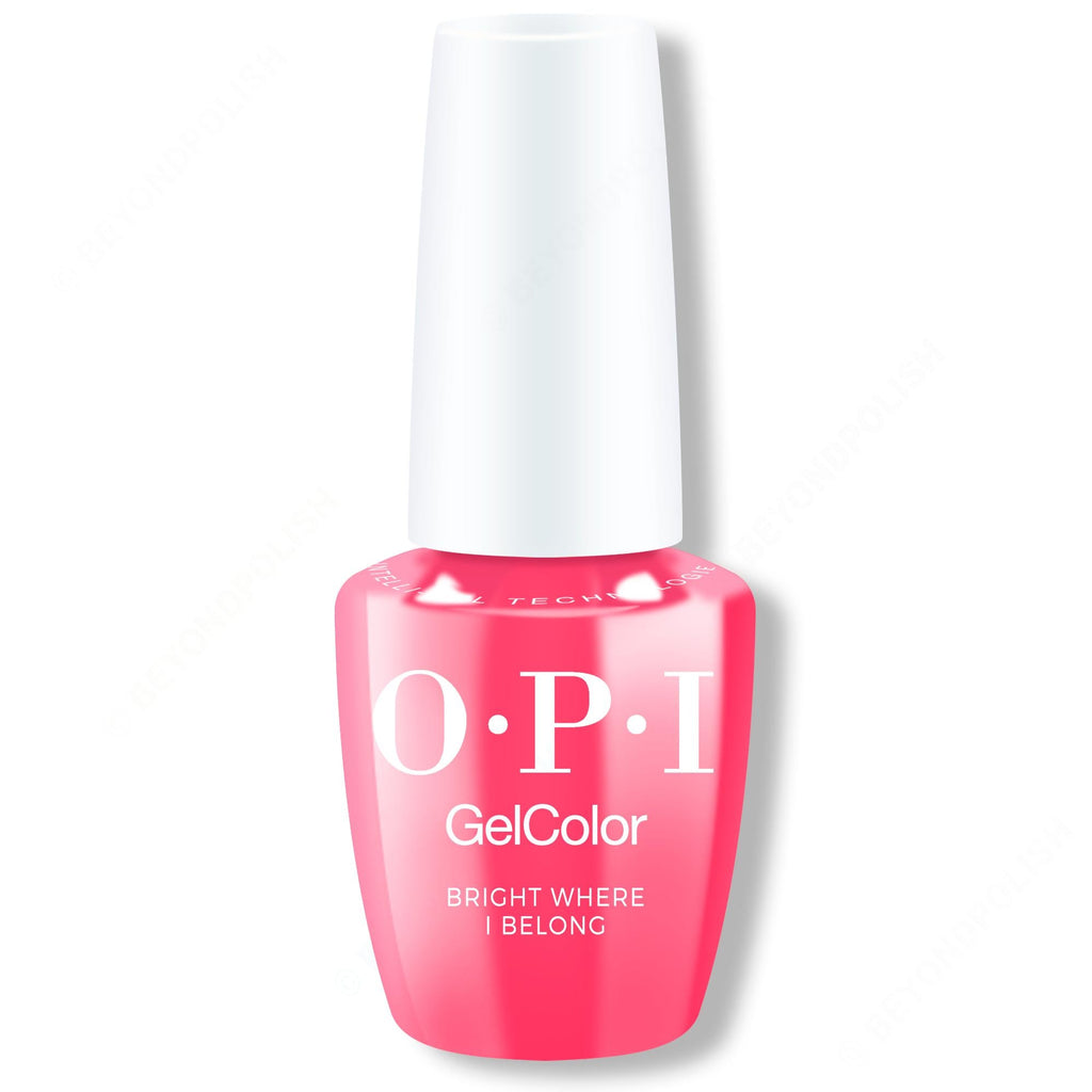 OPI GelColor Intelli-Gel - Bright Where I Belong! 0.5 oz - Professional Care