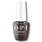 OPI GelColor Intelli-Gel - Brown To Earth 0.5 oz - Professional Care